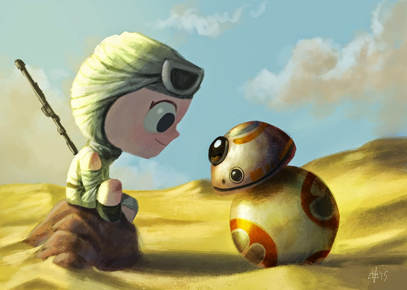 Illustration for article titled Nostalgia and Evolution Are Mashed Together In This 'Adorkable' Pop Culture Artwork